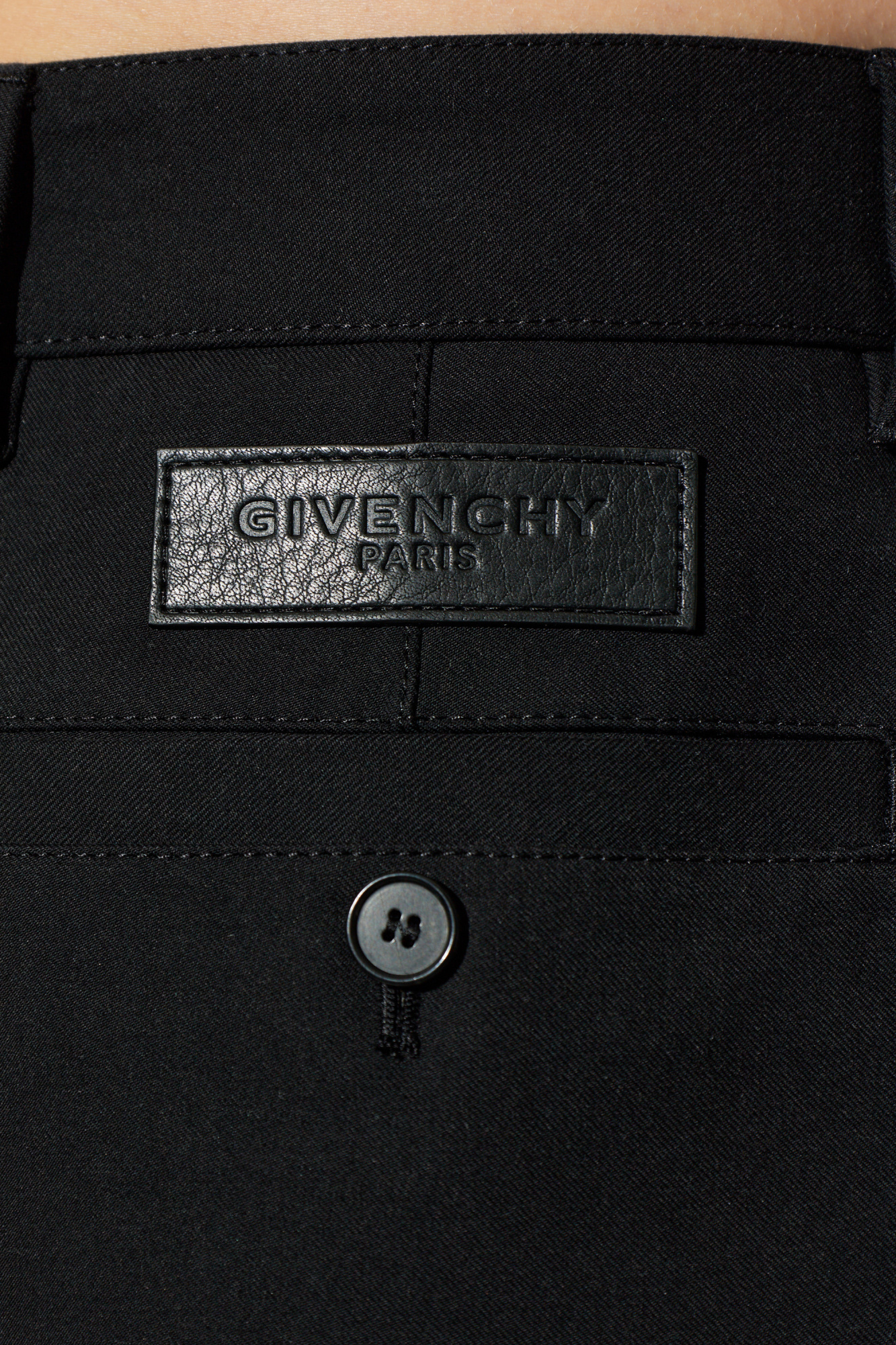 Givenchy Cotton pants with logo patch | Men's | Vitkac